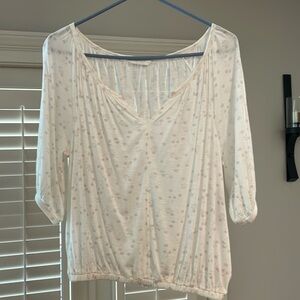 LUCKY Peasant blouse. NWT. XSmall.